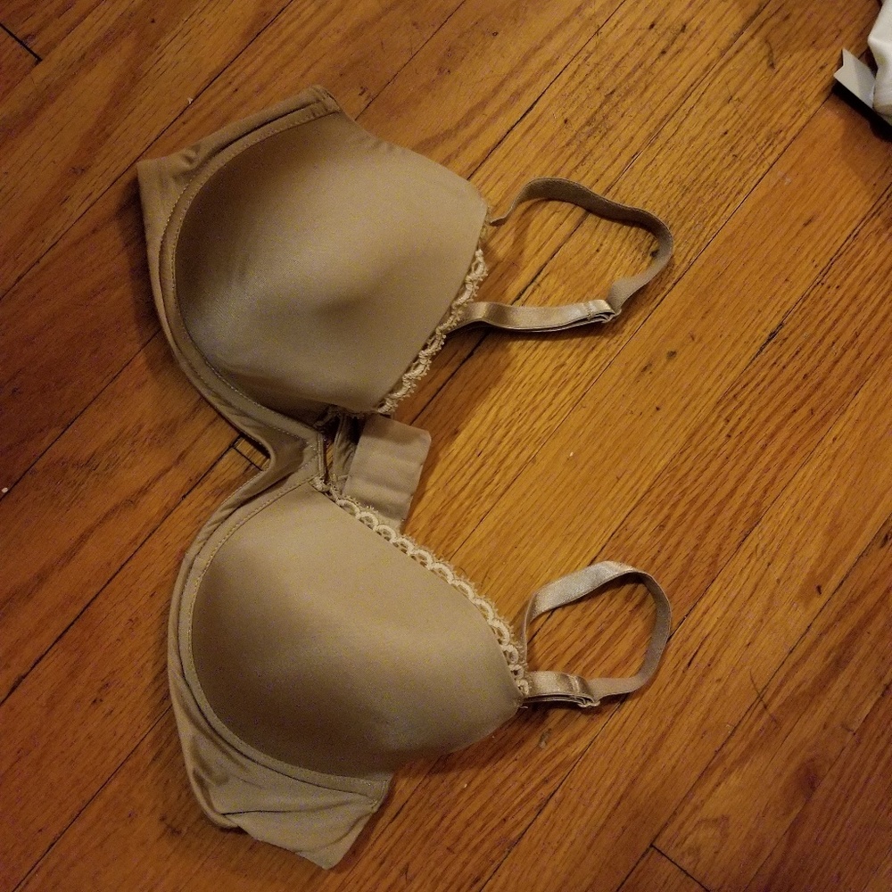 Women's 34C Calvin Klein bra beige